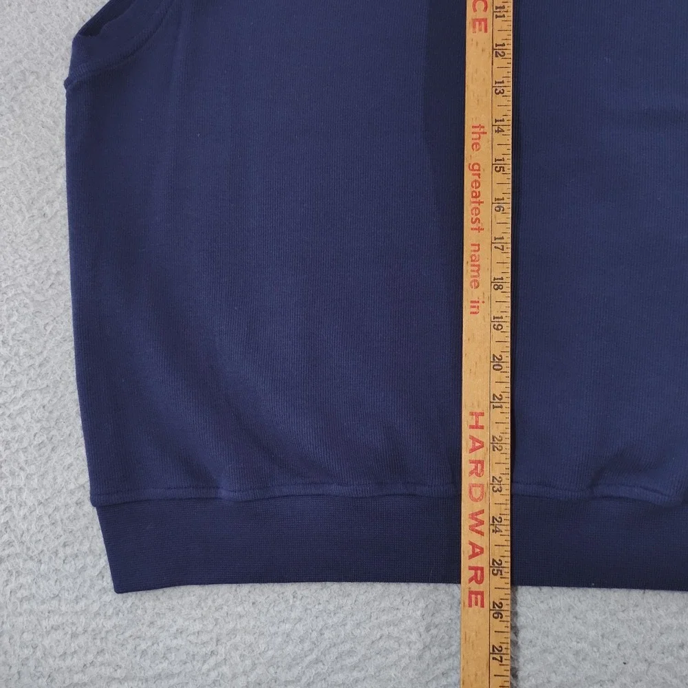 Vtg North Carolina Tar Heels Sweater Vest Mens Large Page & Tuttle 2005 Champion